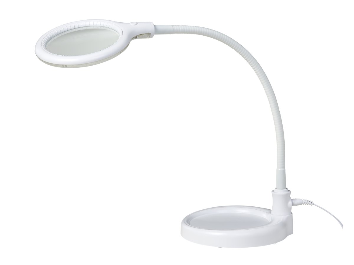 Moholm 40cm Blanc lampe de bureau De Armaturhantverk - Vous pouvez soit fixer l'appareil sur une &eacute;tag&egrave;re, soit le placer sur la table &agrave; l'aide de la plaque de base.