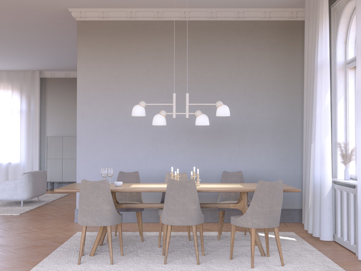 Bird 120cm Sable/blanc suspension De Belid - 