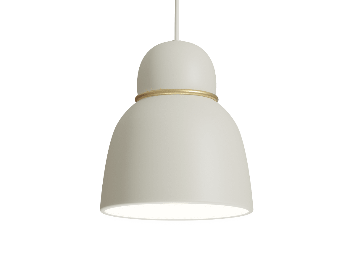 Bird Ø17 Sable/laiton suspension De Belid - 