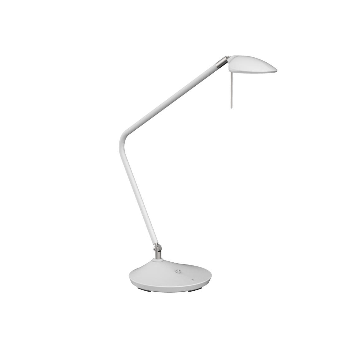 Toreno 50cm Blanc lampe de bureau De Texa Design - Son bras et sa tête réglables en font une lampe idéale comme lampe de travail sur le bureau ou comme lampe de lecture sur la table de chevet.