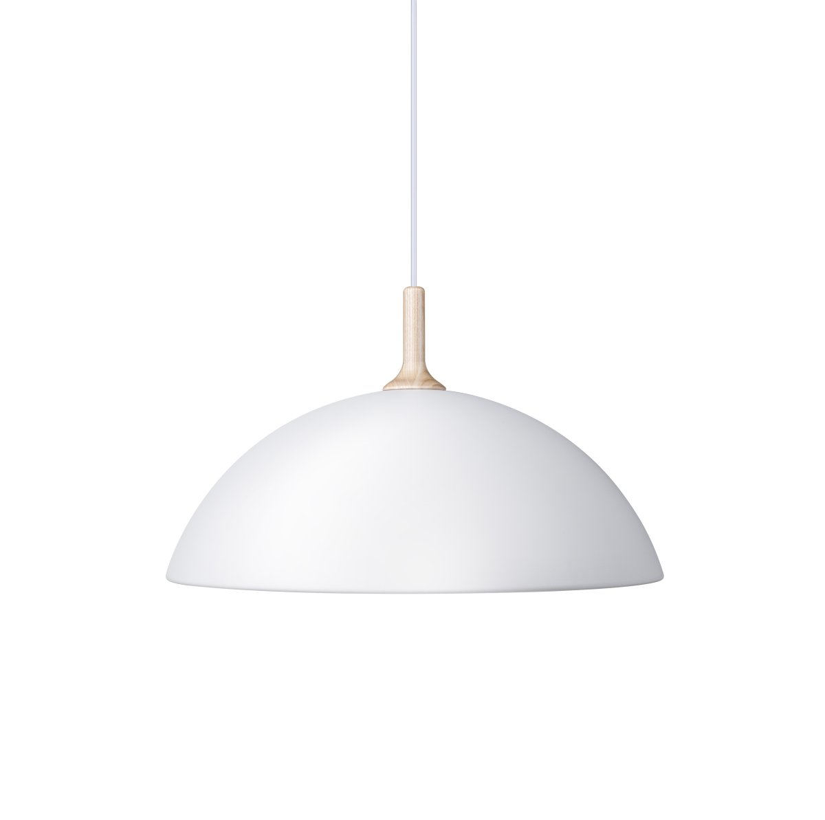 Bowl Ø60 Blanc mat suspension De Herstal - Med sin skandinaviska h&auml;rkomst skapar denna pendel en k&auml;nsla av rymd i ditt rum.