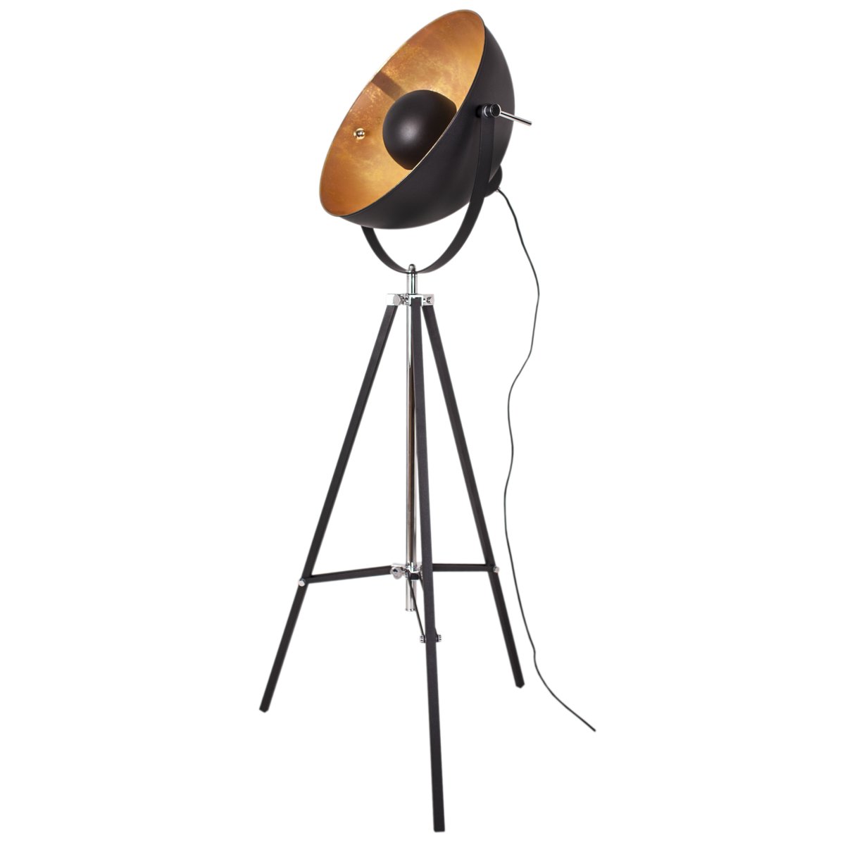 Captain Noir lampadaire De By Rydéns - Le lampadaire mesure 170 cm de haut et prend beaucoup de place dans votre pi&egrave;ce &ndash; alors laissez-le &ecirc;tre exactement ce qu&rsquo;il est : plus qu&rsquo;une simple lampe !
