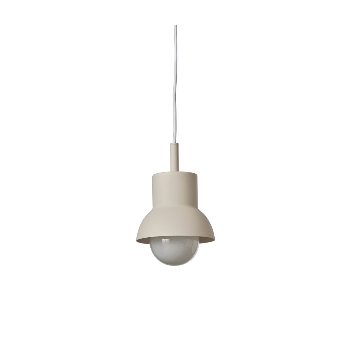 Down Ø15 Beige clair suspension De CO Bankeryd - Pour mettre en valeur au mieux le design de la lampe, nous vous recommandons de choisir une source lumineuse globe d'un diamètre de 95 cm.
