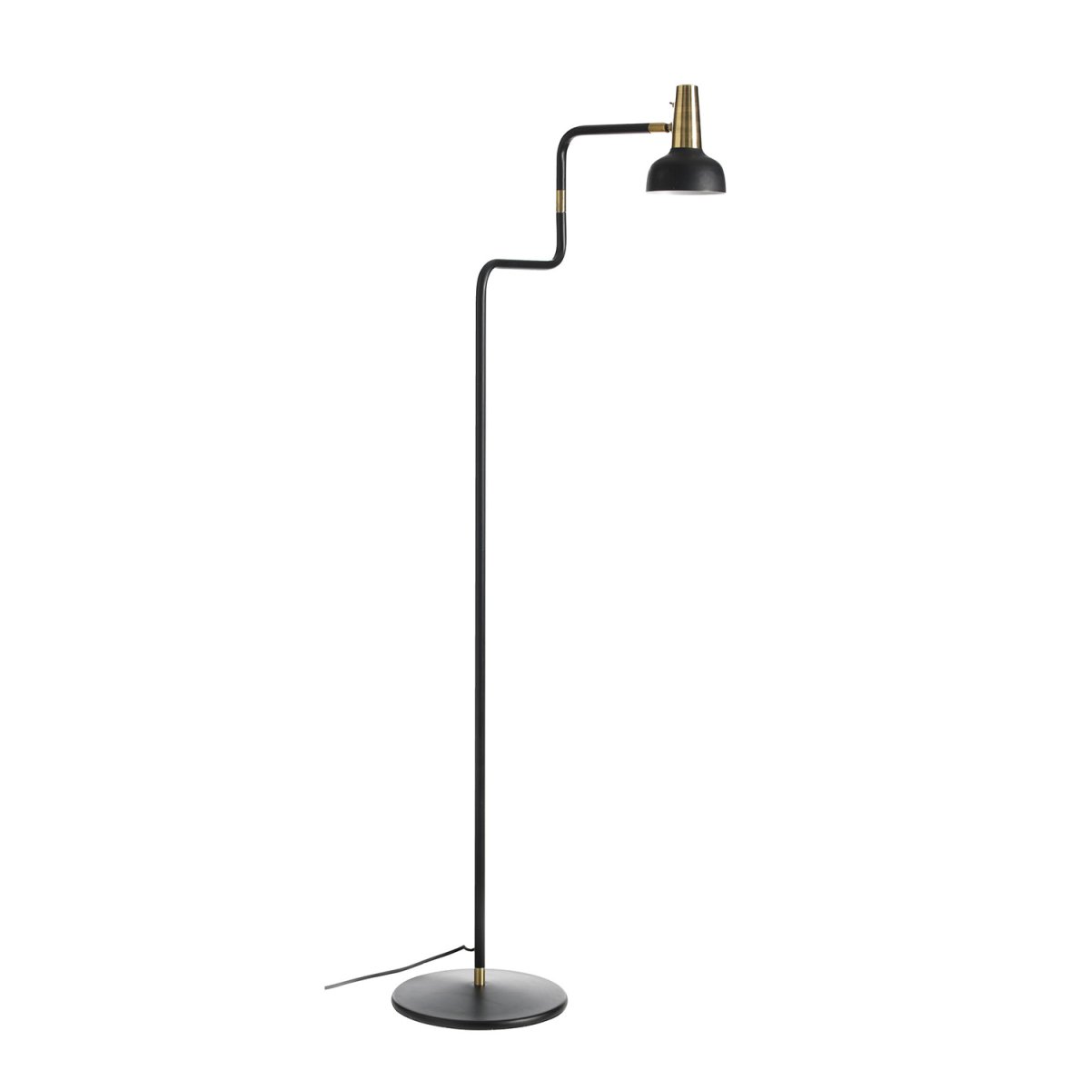 Ray Noir lampadaire De CO Bankeryd - Le lampadaire Ray est conçu pour être placé à côté du canapé ou d'un fauteuil préféré, à côté du lit ou dans le bureau à domicile.
