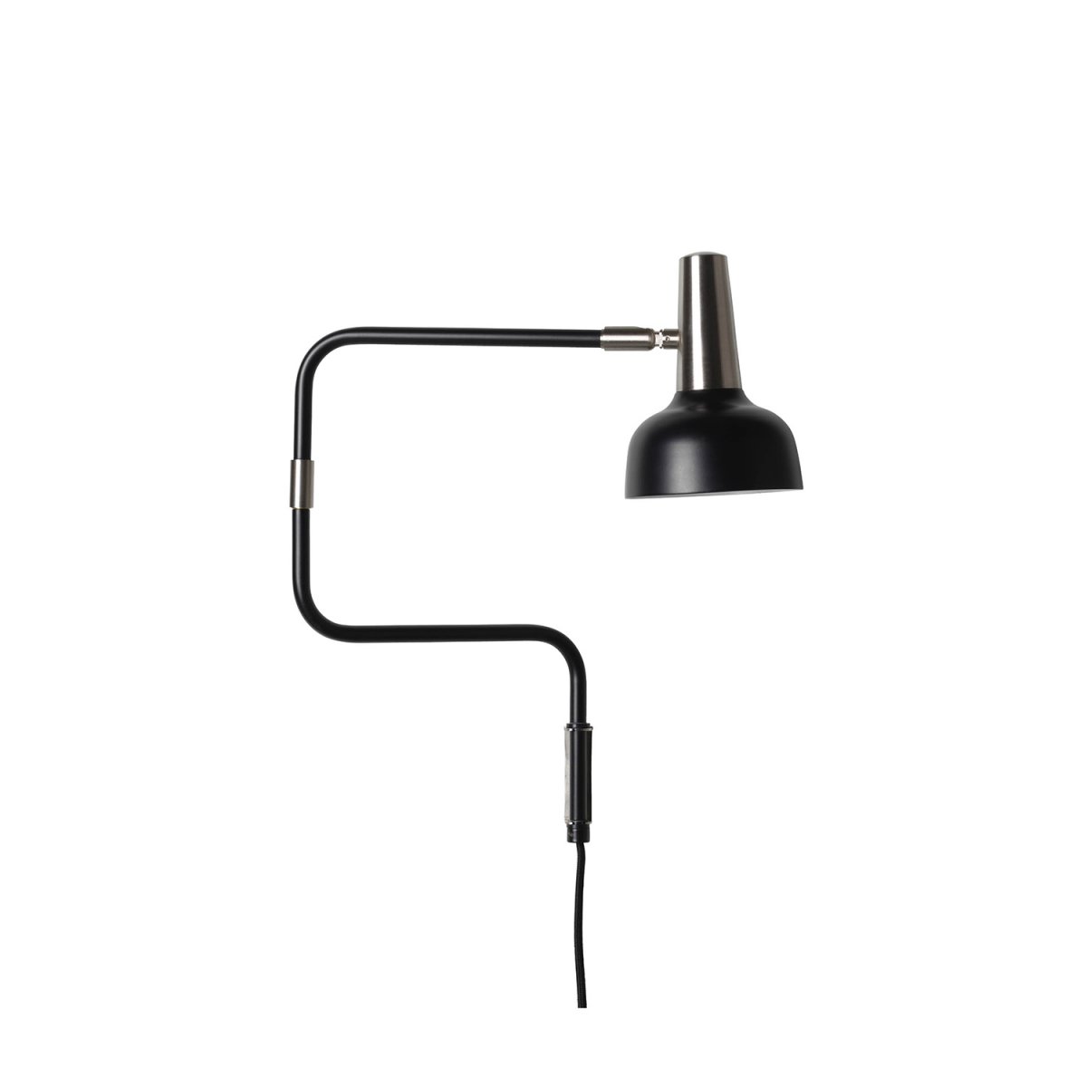 Ray Noir lampe de lecture De CO Bankeryd - L'applique murale Ray a un look moderne et est idéale pour des heures de lecture agréables.