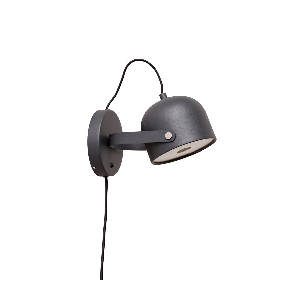 Svejk 13 Anthracite lampe de lecture De CO Bankeryd - L'applique murale Svejk donne à la pièce une touche scandinave simple et crée à la fois lumière et caractère.