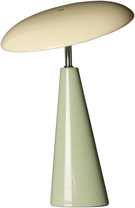 Audrey 33cm Vert clair/beige portable De Eja - Audrey trouve parfaitement sa place sur une table basse, une table de chevet ou un rebord de fenêtre.