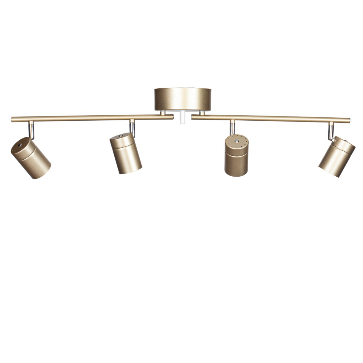 Correct 4 Or spot De By Rydéns - Le rail de plafond offre un bon éclairage de travail et, grâce à son design élégant et discret, peut être parfaitement combiné avec un plafonnier élégant, qui, par exemple, crée une atmosphère au-dessus de la table de la cuisine.