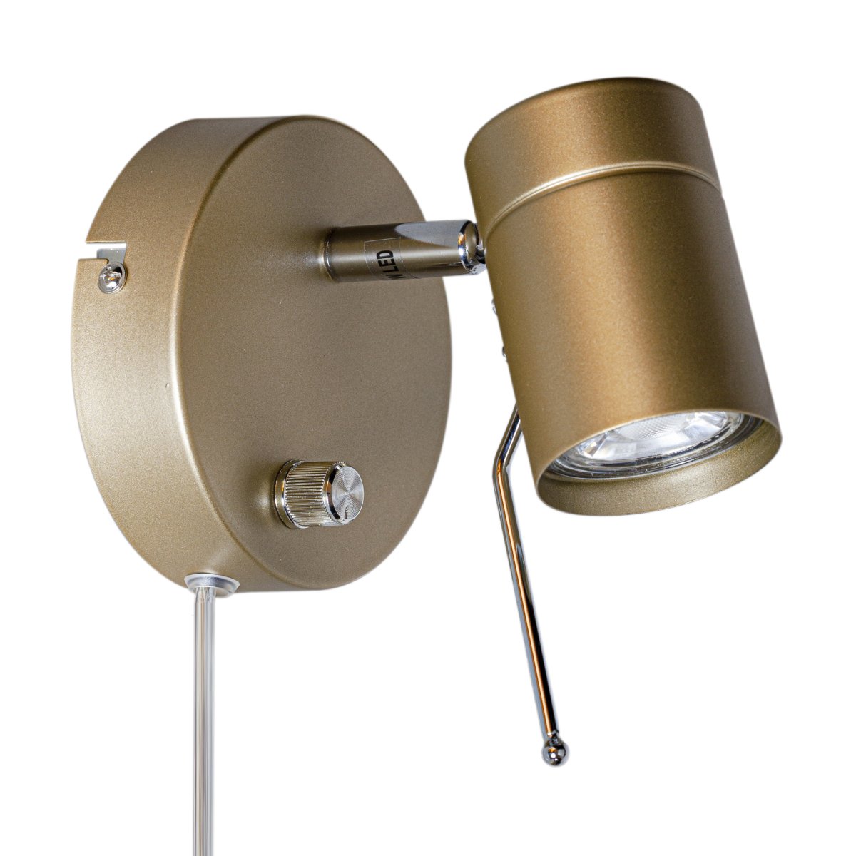 Correct Or lampe de lecture De By Rydéns - Utilisez-la comme lampe de chevet, lampe de lecture à côté de votre fauteuil préféré, au-dessus du comptoir de la cuisine, ou pourquoi pas pour éclairer un tableau que vous aimez.