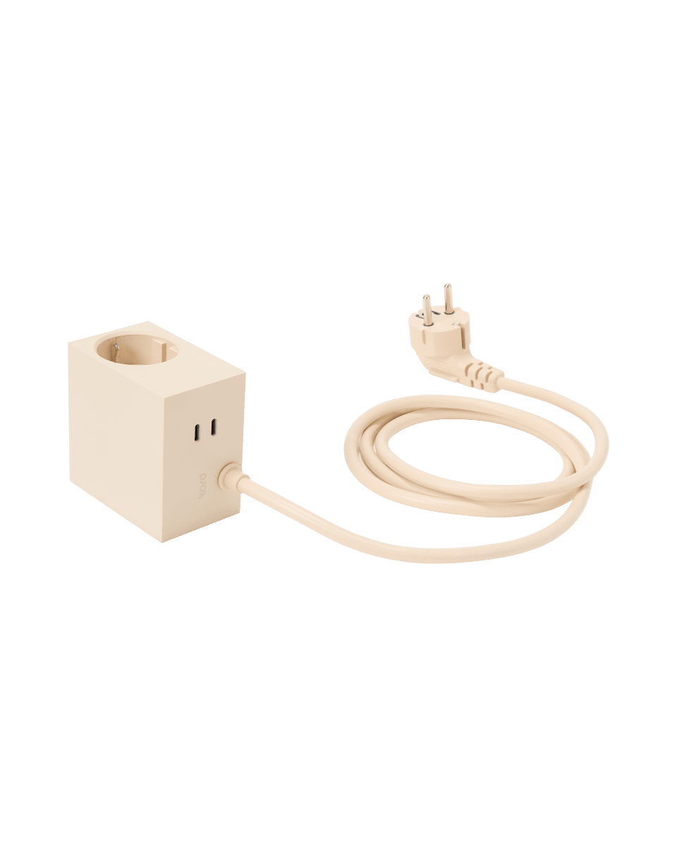 Cuboid+ Ivoire nacré De Kord - Cuboid s'int&egrave;gre parfaitement &agrave; votre maison ou &agrave; votre bureau, offrant une fonctionnalit&eacute; intelligente, une grande flexibilit&eacute; et une identit&eacute; distincte.