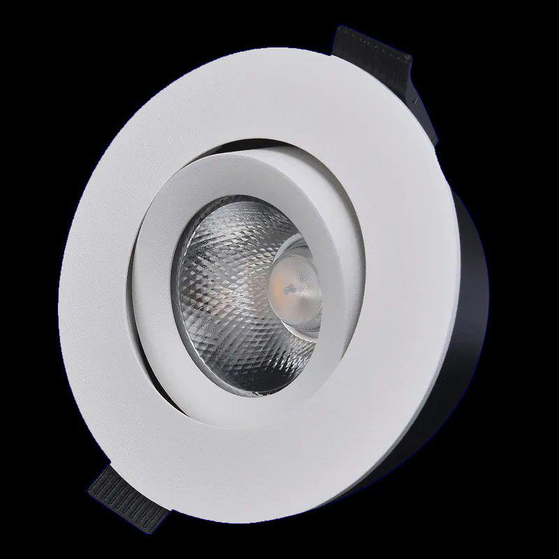 D-007 Downlight 2700K Blanc De Designlight - Le driver et la bo&icirc;te de jonction (inclus) sont con&ccedil;us pour une utilisation avec des &eacute;crans plats de 28 mm et des dalles de plafond de 12 &agrave; 13 mm d'&eacute;paisseur.