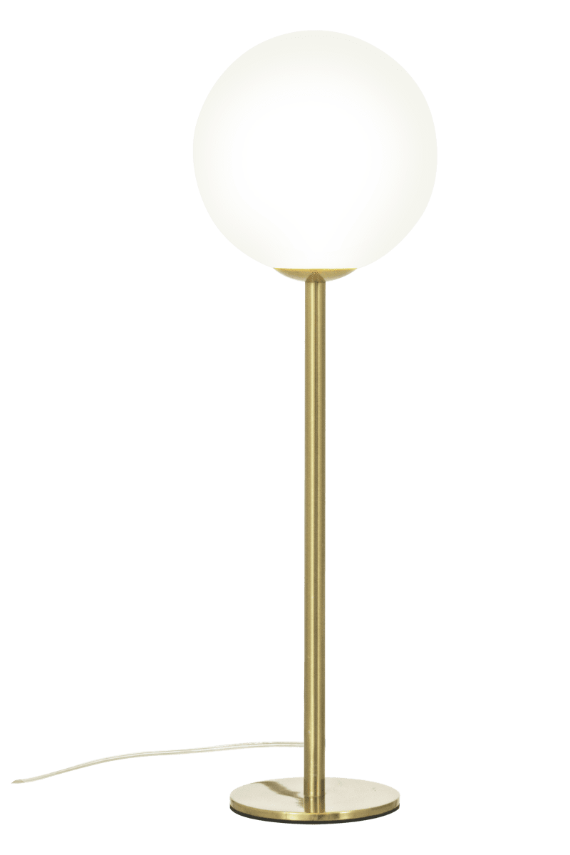 Molekyl 43cm Laiton mat lampe de table De Aneta Lighting - Laissez Molekyl devenir une d&eacute;claration de style dans votre maison - parfait pour donner &agrave; votre int&eacute;rieur un nouvel &eacute;clat et diffuser une lumi&egrave;re agr&eacute;able l&agrave; o&ugrave; elle est le plus n&eacute;cessaire.