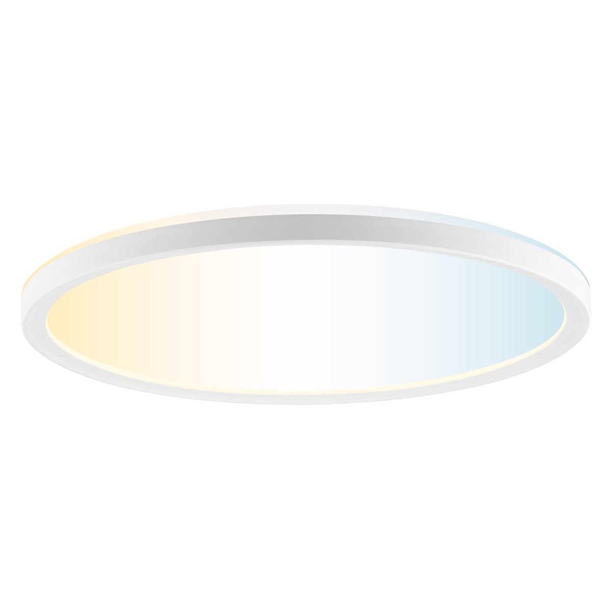 Avola Ø30 Blanc plafonnier De Brilliant - Sa t&eacute;l&eacute;commande permet de r&eacute;gler l'intensit&eacute; lumineuse et la temp&eacute;rature de couleur, du blanc chaud au blanc froid, pour une ambiance lumineuse parfaitement adapt&eacute;e &agrave; chaque occasion et &agrave; chaque besoin.