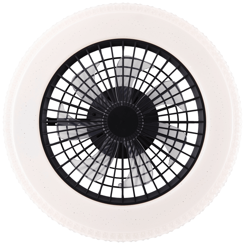 Badria Ø50 Noir De Brilliant - L'intensit&eacute; de l'&eacute;clairage LED est r&eacute;glable, et sa temp&eacute;rature de couleur est ajustable, d'une lumi&egrave;re chaude et agr&eacute;able &agrave; une lumi&egrave;re blanche vive, proche de la lumi&egrave;re du jour.
