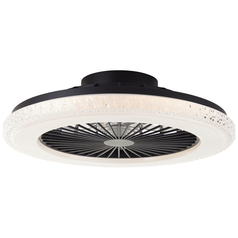 Badria Ø50 Noir De Brilliant - L'intensit&eacute; de l'&eacute;clairage LED est r&eacute;glable, et sa temp&eacute;rature de couleur est ajustable, d'une lumi&egrave;re chaude et agr&eacute;able &agrave; une lumi&egrave;re blanche vive, proche de la lumi&egrave;re du jour.