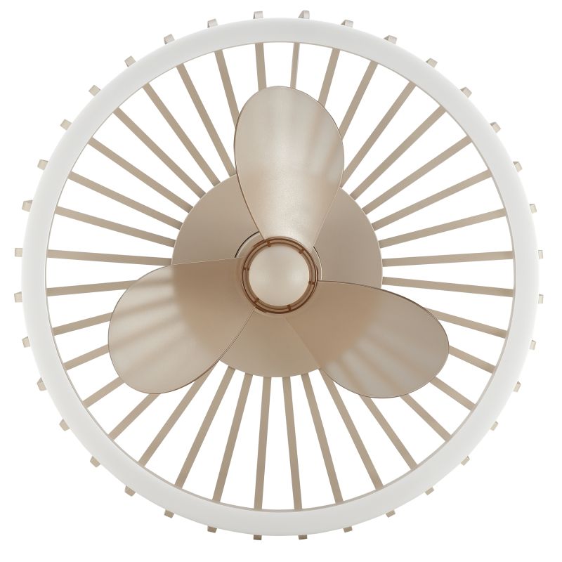 Capo Ø48 Beige De Brilliant - Gr&acirc;ce &agrave; la t&eacute;l&eacute;commande incluse, vous pouvez facilement r&eacute;gler la luminosit&eacute; et la temp&eacute;rature de couleur, du blanc chaud (2&nbsp;700 K) &agrave; la lumi&egrave;re du jour (6&nbsp;500 K).