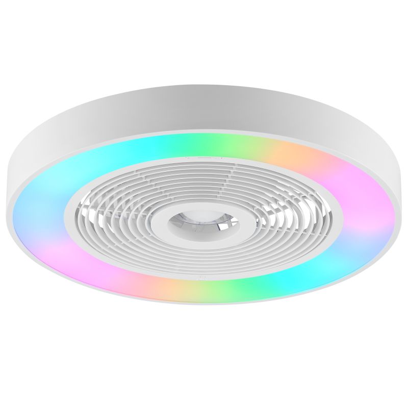 Catania Ø48 Blanc De Brilliant - Gr&acirc;ce &agrave; la technologie IC-RGB, les transitions de couleurs fluides et les effets lumineux dynamiques cr&eacute;ent une ambiance unique et chaleureuse.