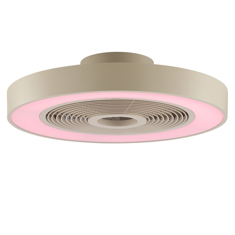 Catania Ø48 Beige De Brilliant - Gr&acirc;ce &agrave; la technologie IC-RGB, les transitions de couleurs fluides et les effets lumineux dynamiques cr&eacute;ent une ambiance unique et chaleureuse.
