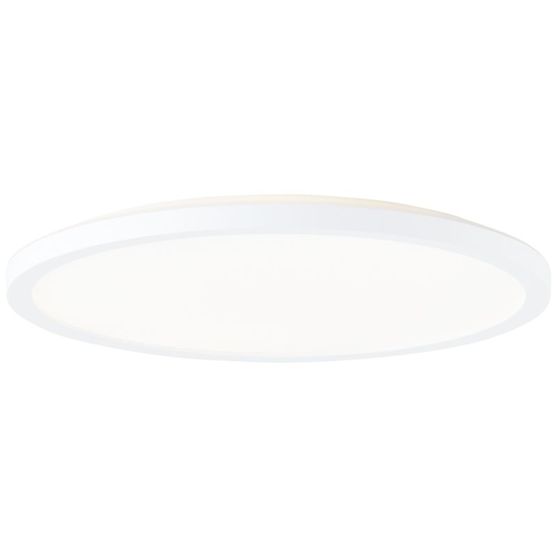 Sorell Ø30 Blanc plafonnier De Brilliant - La luminosité et la température de couleur sont réglables grâce à la télécommande incluse.