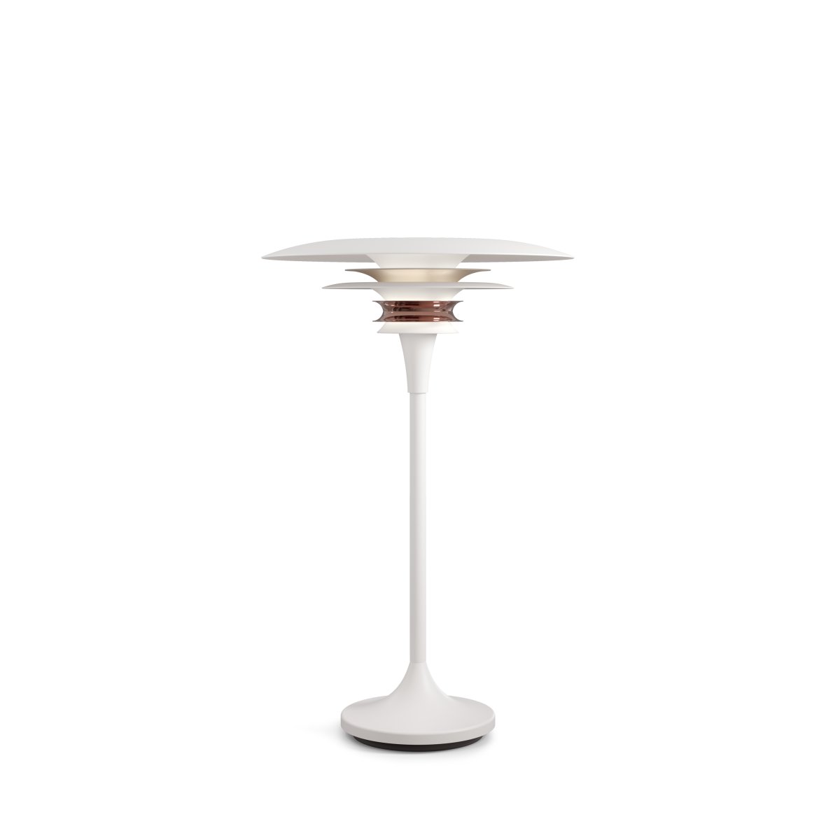 Diablo 48cm Blanc mat/rose lampe de table De Belid - La lampe de table Diablo est une lampe &eacute;l&eacute;gante qui ajoute une touche personnelle &agrave; la pi&egrave;ce dans laquelle elle est plac&eacute;e.