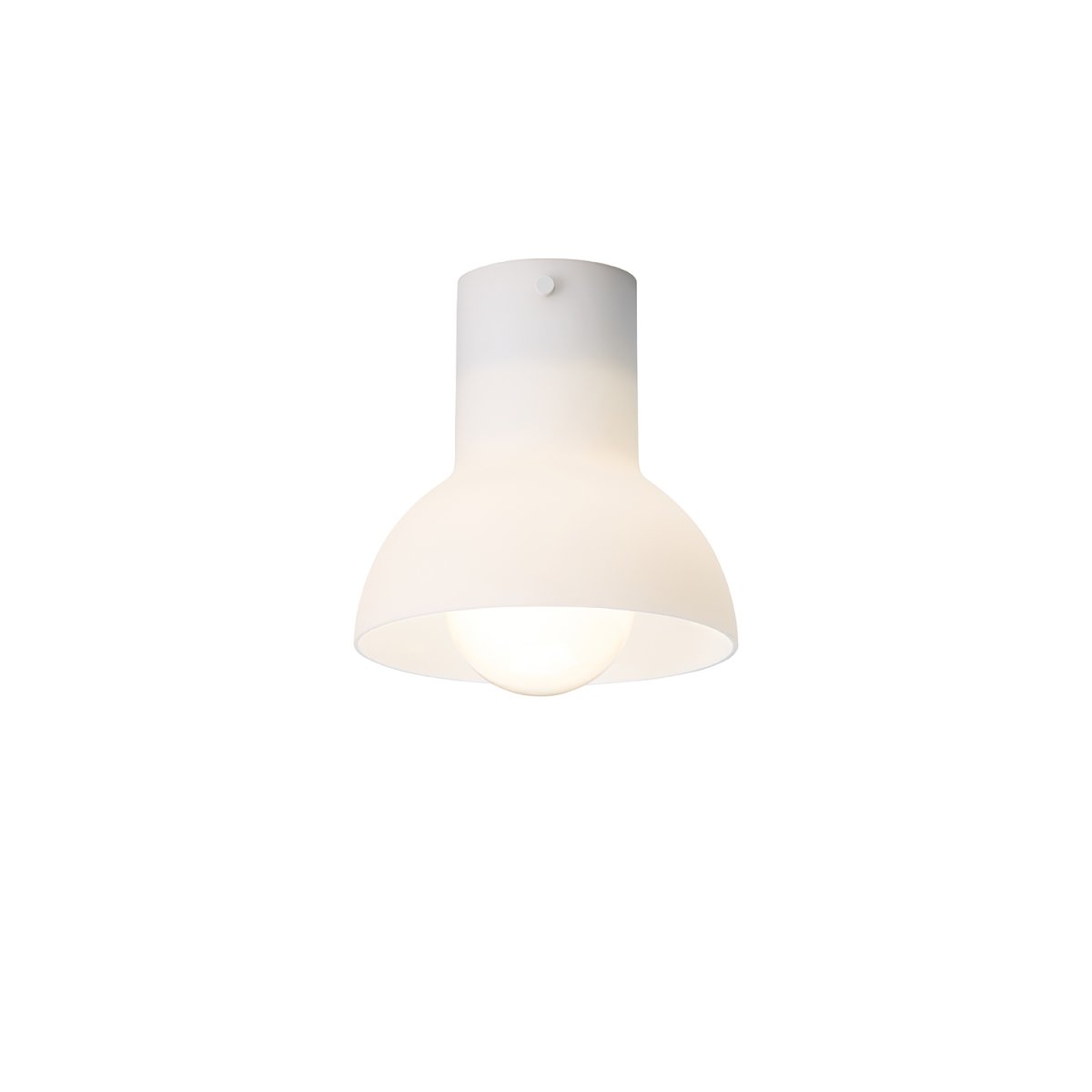 Down Ø20 Blanc plafonnier De CO Bankeryd - L'abat-jour en verre opale assure une r&eacute;partition agr&eacute;able de la lumi&egrave;re dans la pi&egrave;ce.
