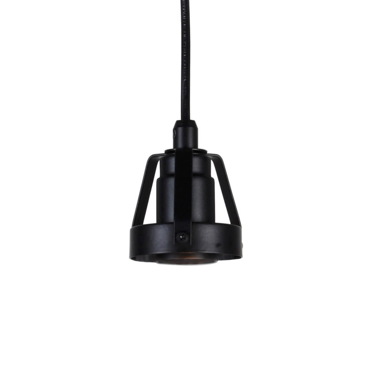 Suspension Pour Lampe Style École E14 Noir lampe de fenêtre De Cottex - Livré avec un câble noir de 3,5 m avec interrupteur d'alimentation et prise.