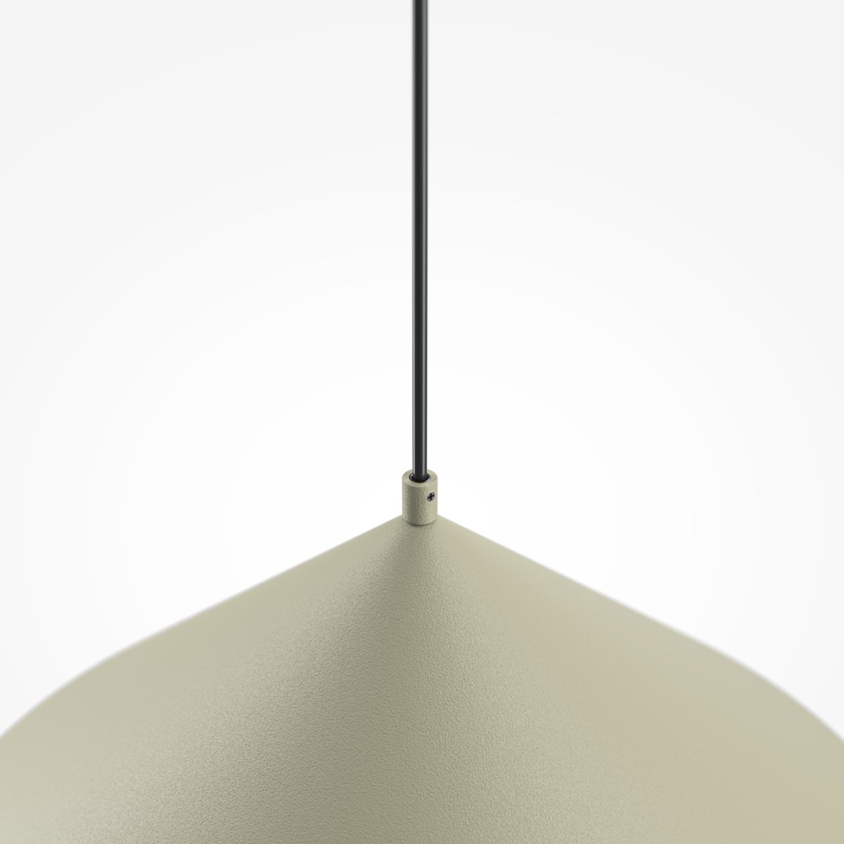 Basic colors Ø35 Gris suspension De Maytoni - Avec son abat-jour conique d'une élégante couleur neutre, il émet une lumière dirigée et agréable qui crée une atmosphère moderne et harmonieuse.