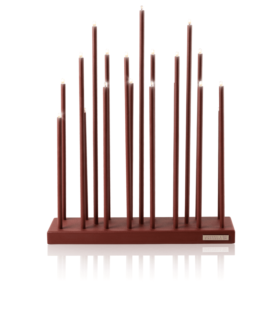 Elflugan Grande Rouge oxyde De SMAK Design - Le n&oelig;ud papillon &eacute;lectrique est d&eacute;sormais disponible en version plus grande&nbsp;: le n&oelig;ud papillon &eacute;lectrique Grande.