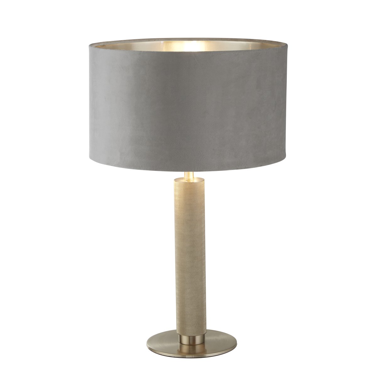 London 63cm Gris lampe de table De Searchlight - La lampe de table London allie un design intemporel &agrave; une fonctionnalit&eacute; moderne et rayonne de sophistication et d'&eacute;l&eacute;gance.