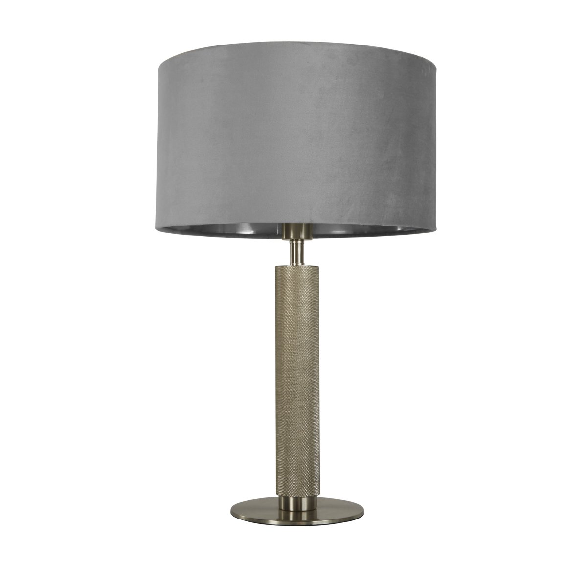 London 63cm Gris lampe de table De Searchlight - La lampe de table London allie un design intemporel &agrave; une fonctionnalit&eacute; moderne et rayonne de sophistication et d'&eacute;l&eacute;gance.