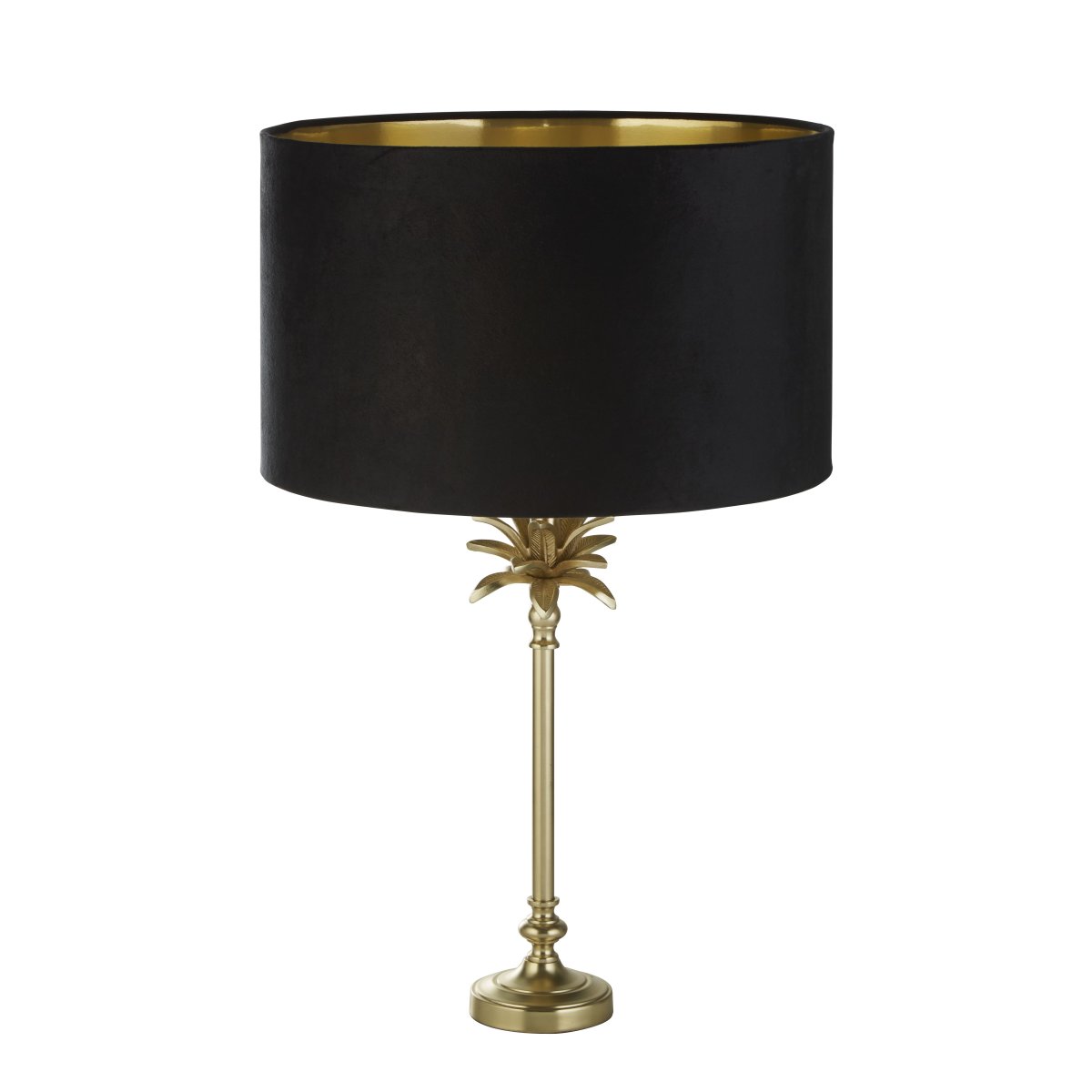 Palm 45cm Noir lampe de table De Searchlight - La lampe Palm Tree est la combinaison parfaite de style et de fonctionnalité et ajoute une touche élégante à votre salon ou votre chambre.