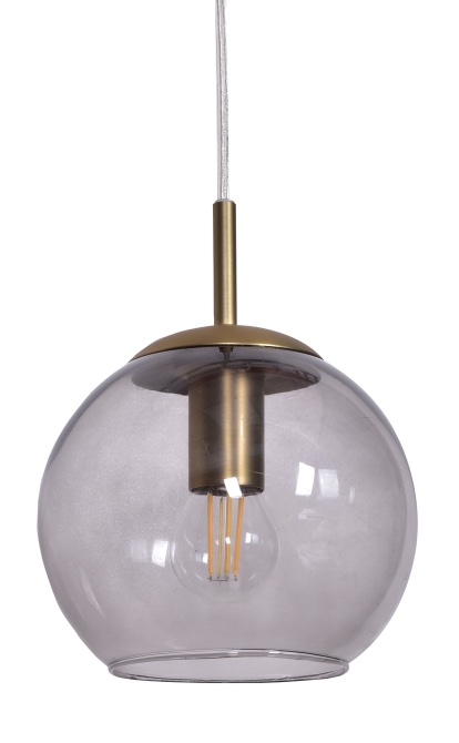 Globi Ø15 Cuivre/fumé lampe de fenêtre De Nordic Lighting - La lampe de fen&ecirc;tre Globi est un luminaire &eacute;l&eacute;gant et moderne qui cr&eacute;e une ambiance chaleureuse et accueillante dans n'importe quelle pi&egrave;ce.