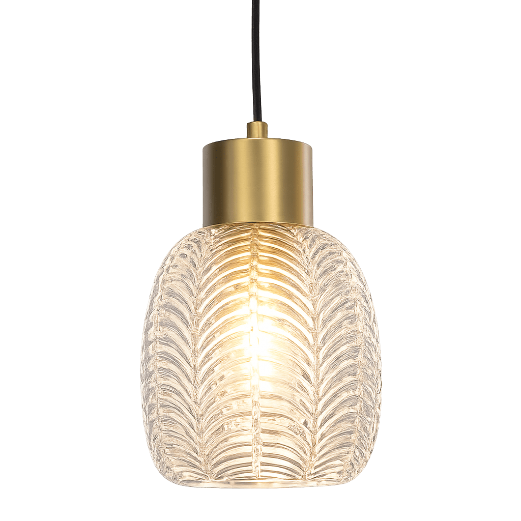 Tabaco Ø14 Transparent/or lampe de fenêtre De Lampan - Id&eacute;ale sur un rebord de fen&ecirc;tre, elle cr&eacute;e une ambiance accueillante, pleine de caract&egrave;re et de style.