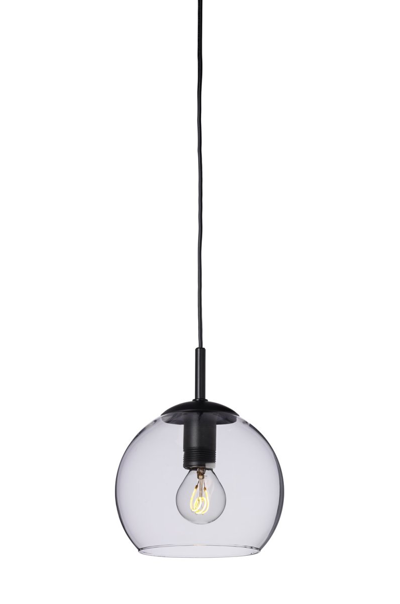 Capella Ø15 Noir lampe de fenêtre De Cottex - Livré avec un long câble et une prise.