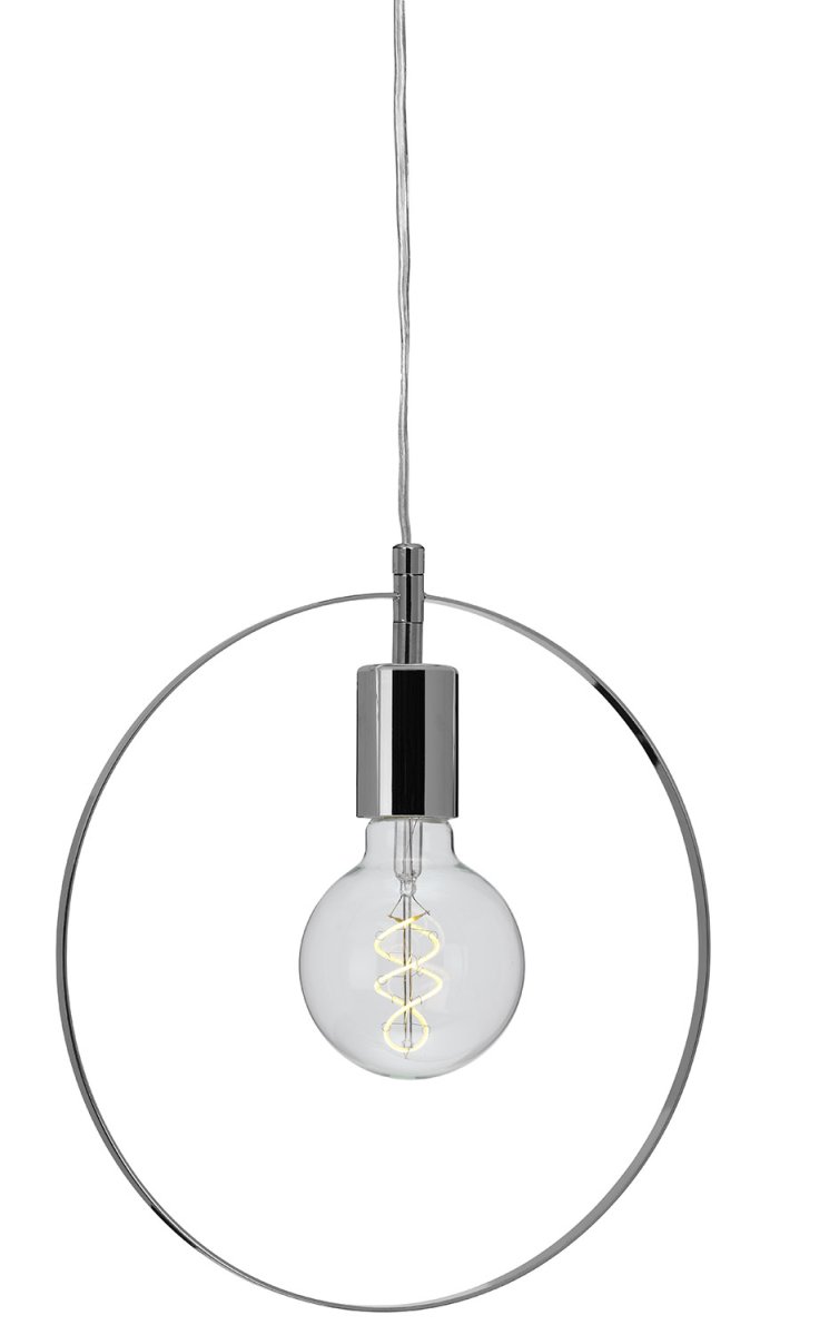 Spartan ringo Ø30 Chrome lampe de fenêtre De Cottex - La lampe de fen&ecirc;tre en m&eacute;tal Spartan Ringo est une lampe minimaliste et moderne qui ajoute une touche &eacute;l&eacute;gante &agrave; votre maison.