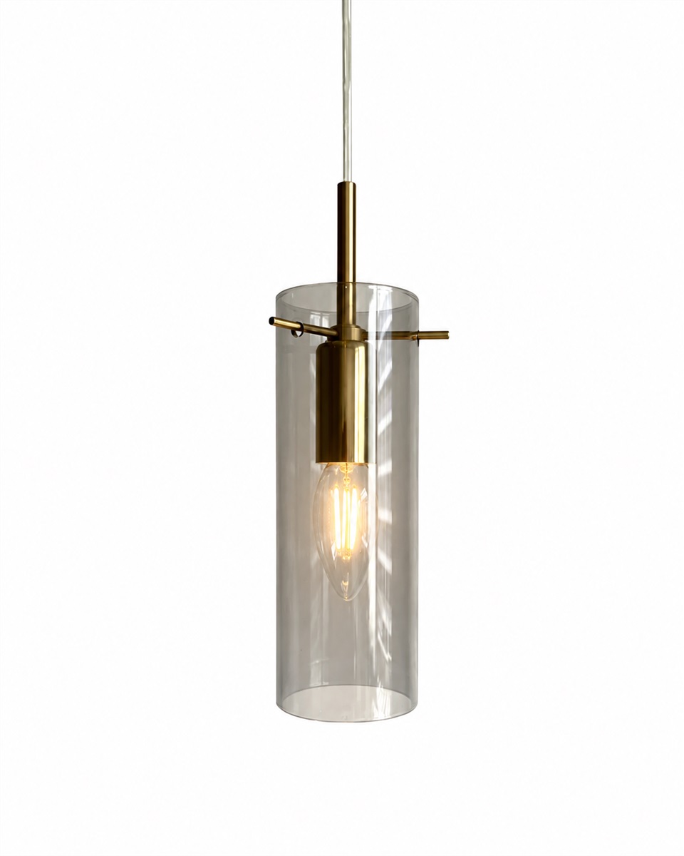 Cilinda Ø7 Cuivre/fumé lampe de fenêtre De Nordic Lighting - Cilinda est une lampe de fen&ecirc;tre intemporelle au design &eacute;l&eacute;gant.