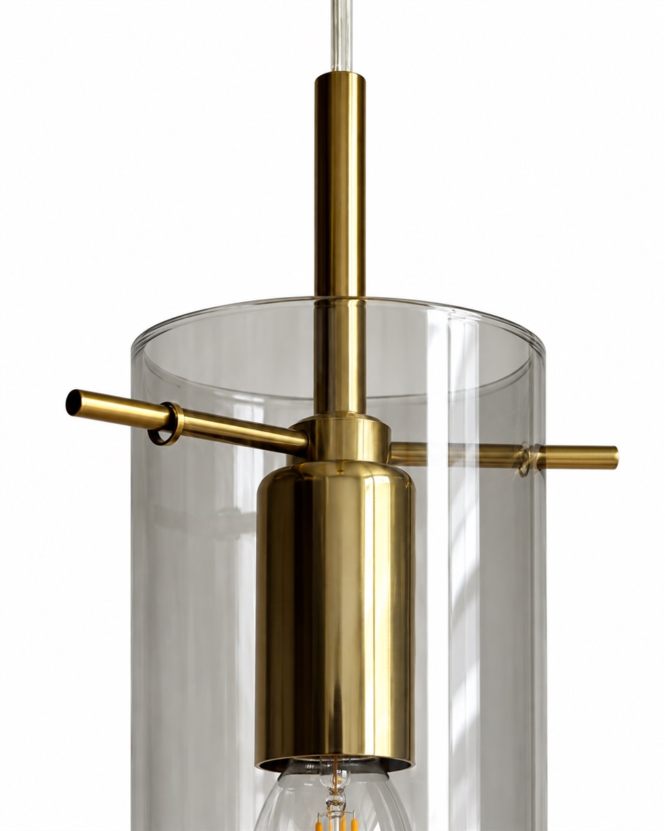 Cilinda Ø7 Cuivre/fumé lampe de fenêtre De Nordic Lighting - Cilinda est une lampe de fen&ecirc;tre intemporelle au design &eacute;l&eacute;gant.