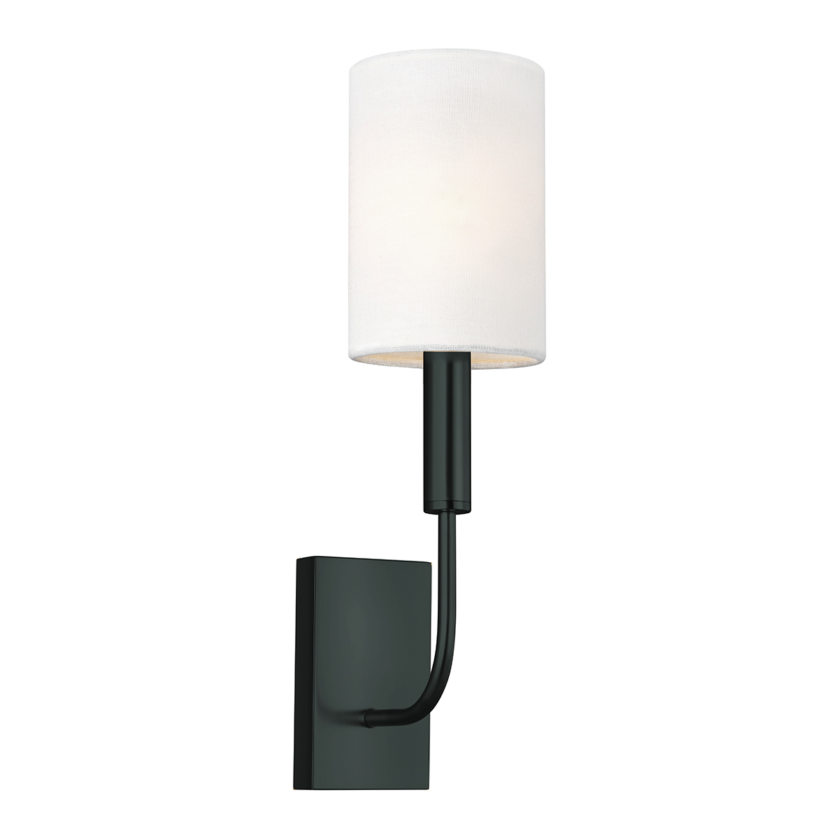 Brianna 36cm Noir applique murale De Elstead Lighting - Brianna est id&eacute;ale pour cr&eacute;er une ambiance chaleureuse, par exemple dans un salon, une chambre ou un couloir.