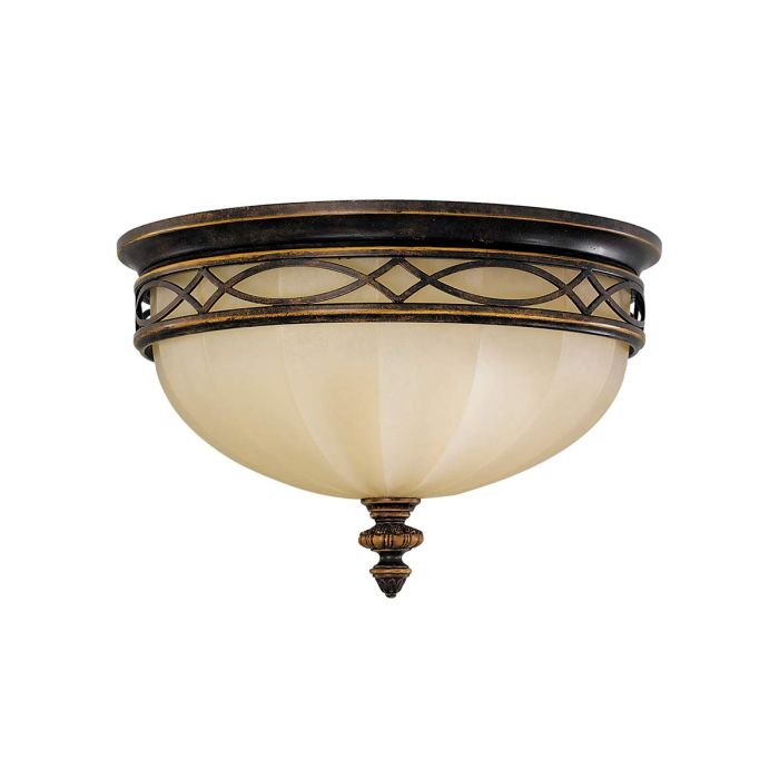 Drawing Room Ø35 Bronze plafonnier De Elstead Lighting - Drawing Room &auml;r en kollektion i klassisk edvardiansk stil.