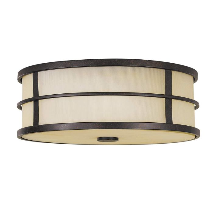 Fusion Ø34 Bronze plafonnier De Elstead Lighting - 