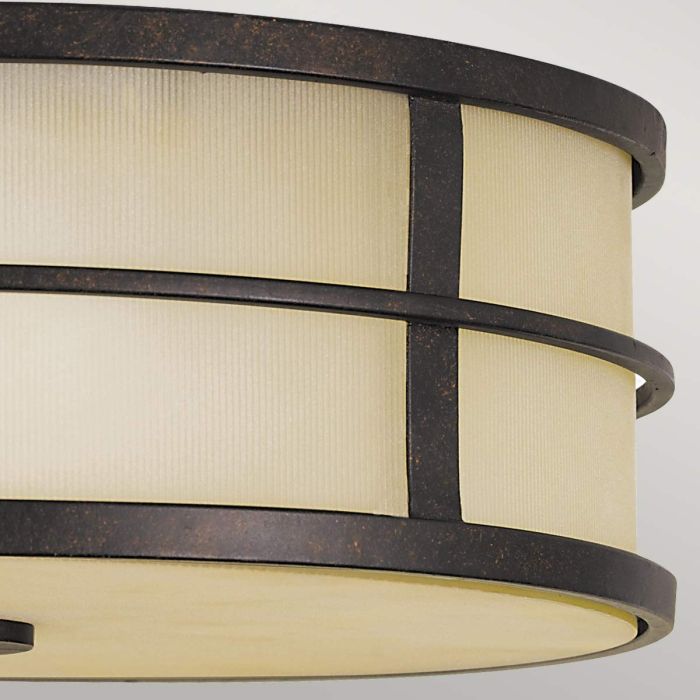 Fusion Ø34 Bronze plafonnier De Elstead Lighting - 