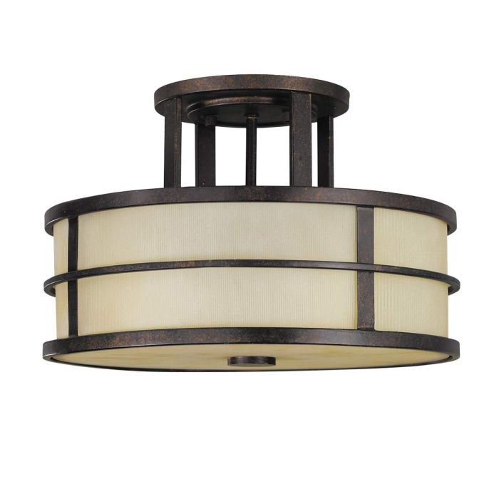 Fusion Ø34 Bronze plafonnier De Elstead Lighting - 