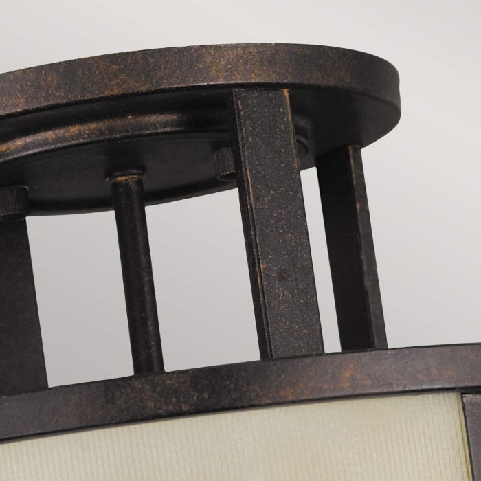 Fusion Ø34 Bronze plafonnier De Elstead Lighting - 