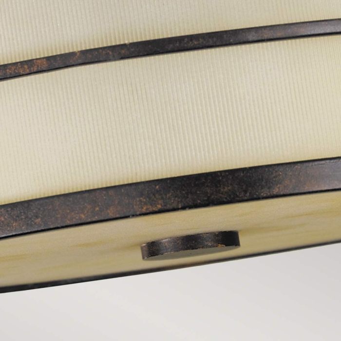 Fusion Ø34 Bronze plafonnier De Elstead Lighting - 