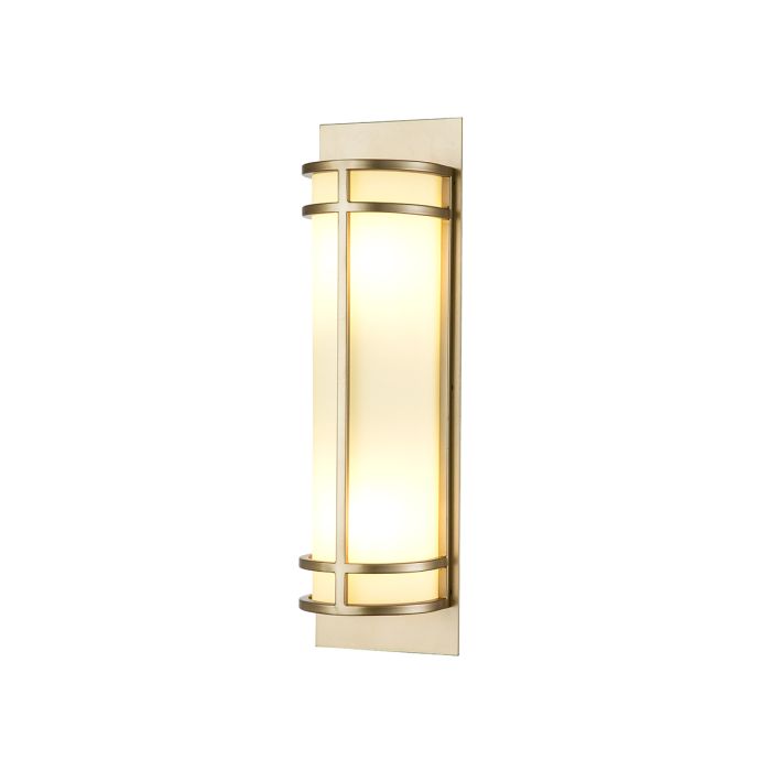 Fusion 43cm Laiton applique murale De Elstead Lighting - Fabriqué en acier et en verre durables pour des performances durables, Fusion est un excellent choix pour les environnements traditionnels et modernes.