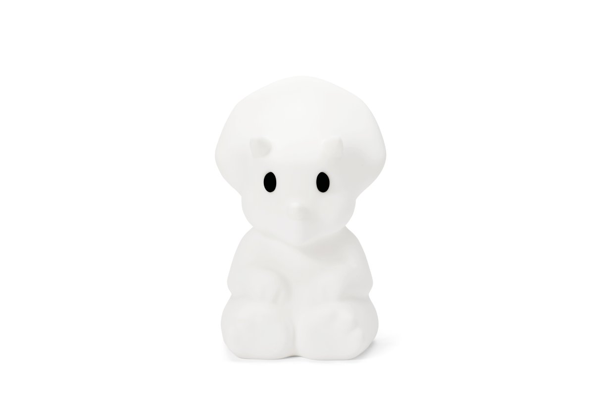 Mira First Light Blanc lampe pour enfant De Mr Maria - Mira est fabriqu&eacute; en silicone de haute qualit&eacute; sans BPA et est &agrave; la fois s&ucirc;r et durable.