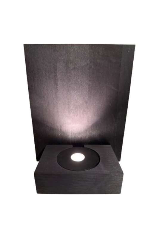 Wallight LED 25cm Noir De Frilight - Remarque : Si vous souhaitez utiliser une autre ampoule LED ou votre propre ampoule, vous aurez besoin d'une ampoule LED G4 plate d'une puissance maximale de 5 W et d'une tension de 12 V.