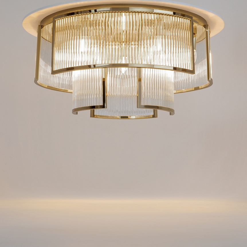 Frame Ø65 Or plafonnier De Maytoni - Parfait pour une utilisation dans le couloir, la chambre ou le salon, o&ugrave; il fournit &agrave; la fois une lumi&egrave;re fonctionnelle et une touche d&eacute;corative.