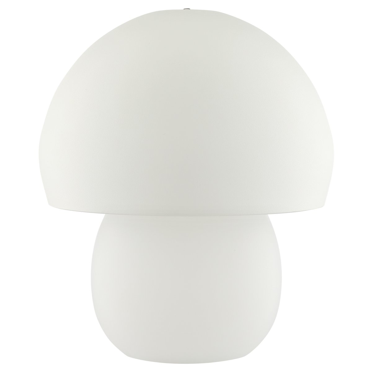 Dupis 24cm Blanc portable De Brilliant - Son design inspiré du champignon en fait un élément décoratif dans tous les intérieurs, de la chambre au salon, en passant par la cuisine et la terrasse.
