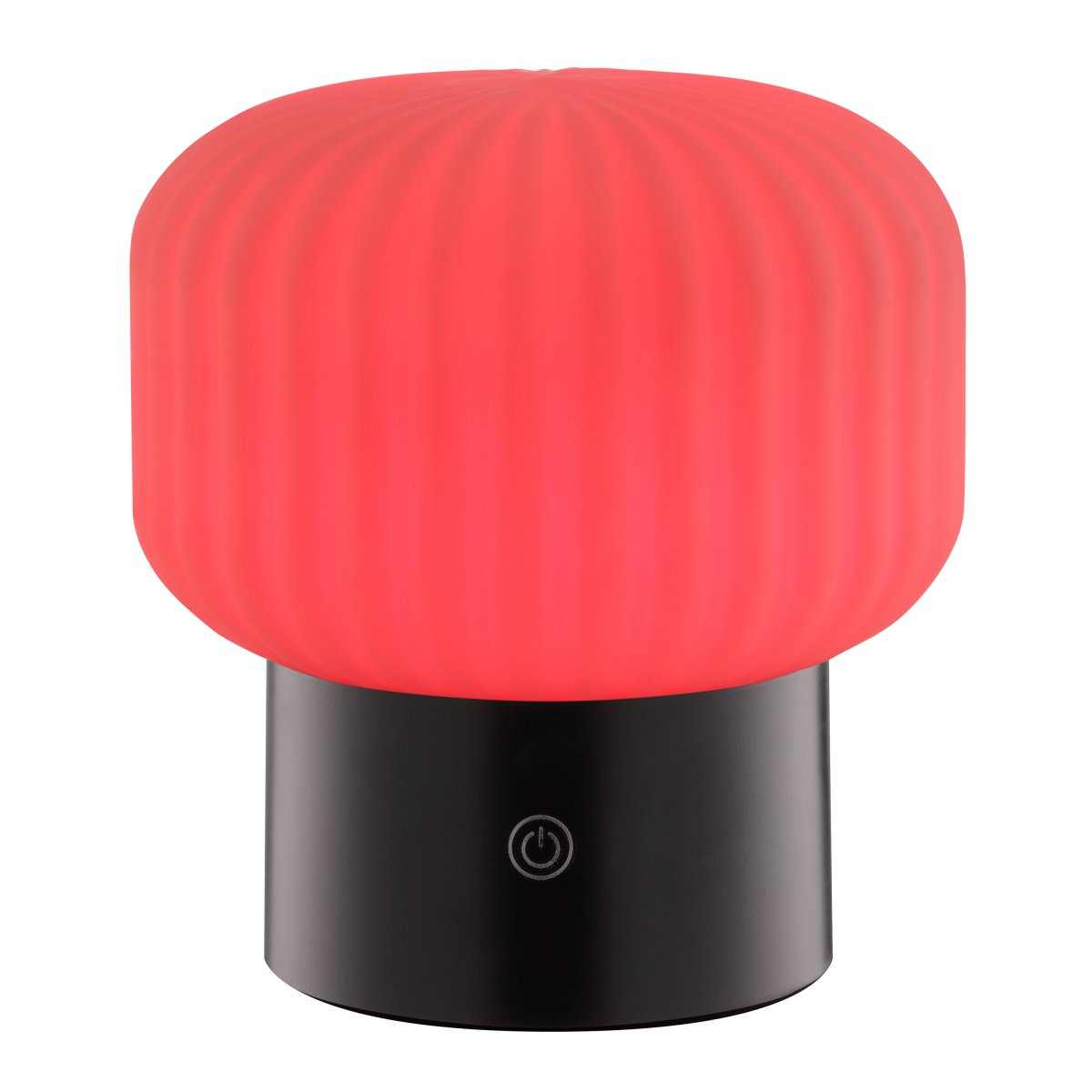 Sarastro 14cm Noir portable De Brilliant - Sarastro est une lampe portable et rechargeable en verre et plastique, au style moderne et élégant.